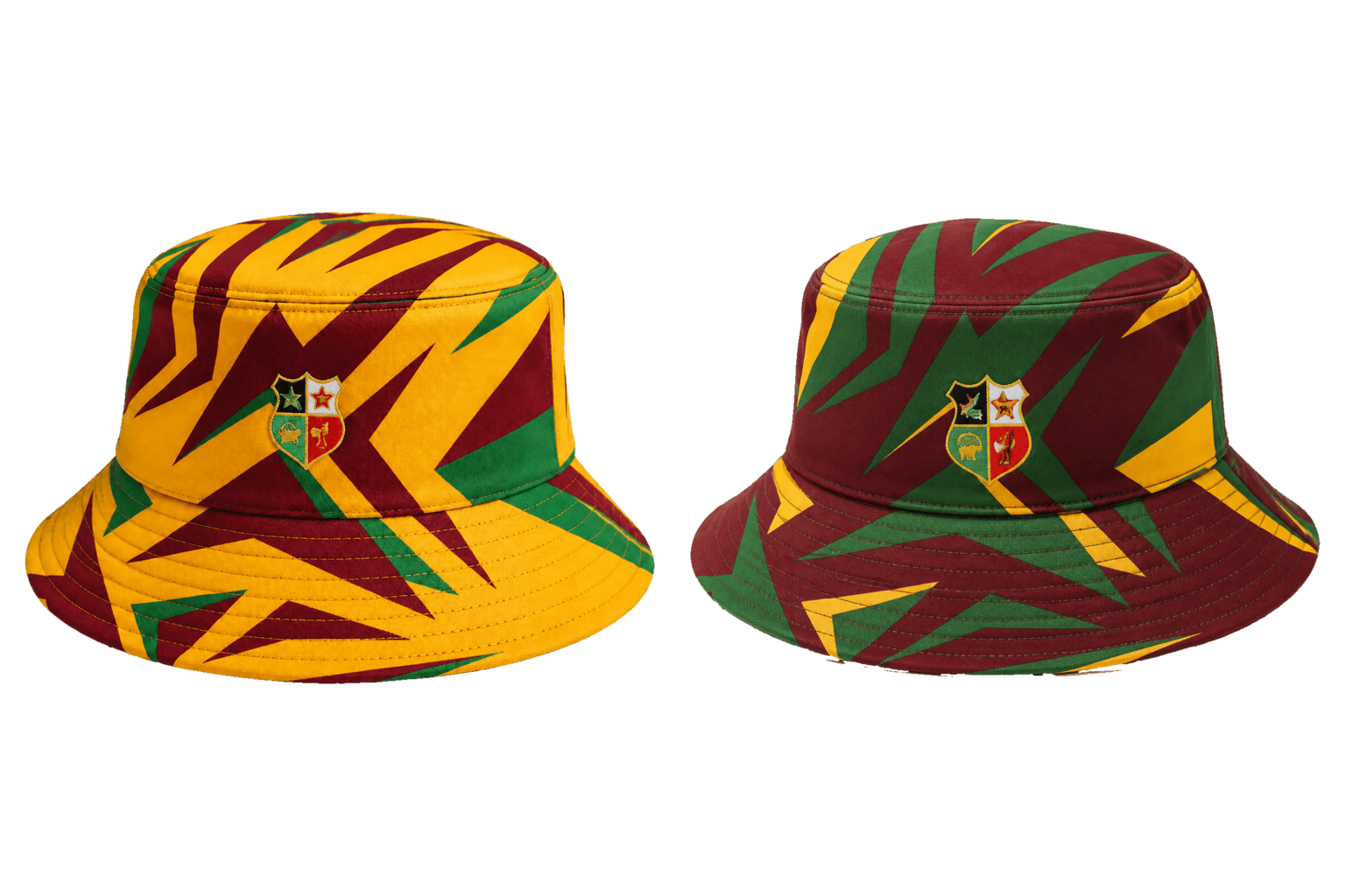 Takashinga Flame Reversible Bucket Hat in maroon
